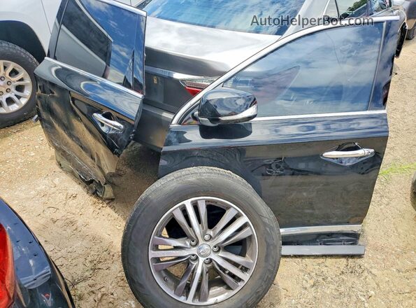 5N1DL0MN8KC529532 2019 INFINITI QX60 Black Vista de la etiqueta del VIN