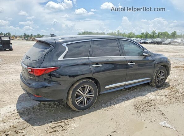 5N1DL0MN8KC529532 2019 INFINITI QX60 Black Trasero derecho