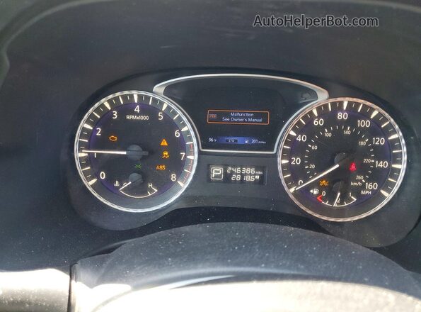 5N1DL0MN8LC517205 2020 INFINITI QX60 Black Вид щитка приладів