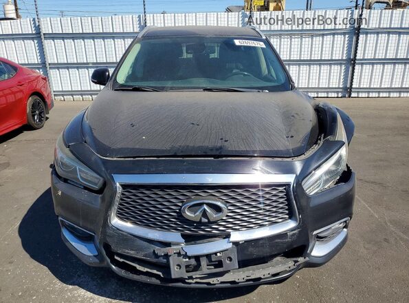 5N1DL0MN8LC517205 2020 INFINITI QX60 Black Вид спереду