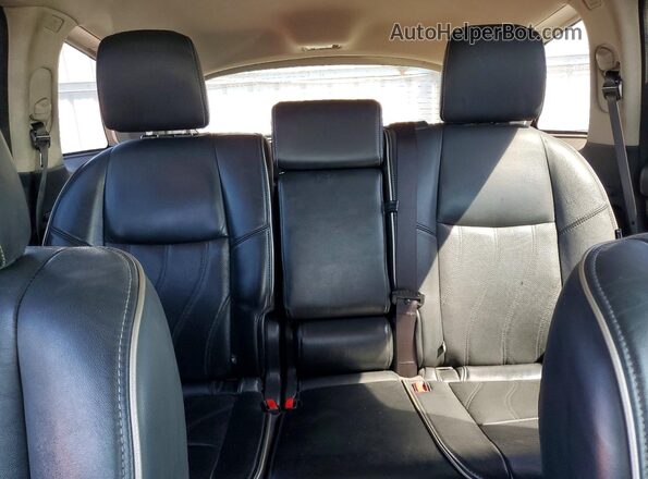 5N1DL0MN8LC517205 2020 INFINITI QX60 Black Вид задніх сидінь