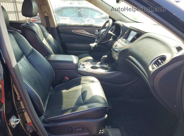 5N1DL0MN8LC517205 2020 INFINITI QX60 Black Вид салону спереду