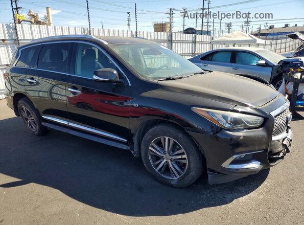5N1DL0MN8LC517205 2020 INFINITI QX60 Black Передня права чверть