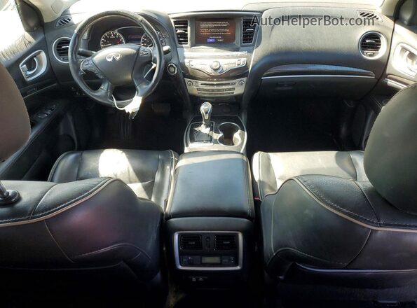 5N1DL0MN8LC517205 2020 INFINITI QX60 Black Вид панелі приладів