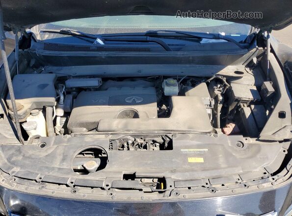 5N1DL0MN8LC517205 2020 INFINITI QX60 Black Вид підкапотного простору