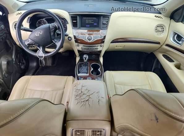 5N1DL0MN8LC546428 2020 INFINITI QX60 Blue Вид панелі приладів