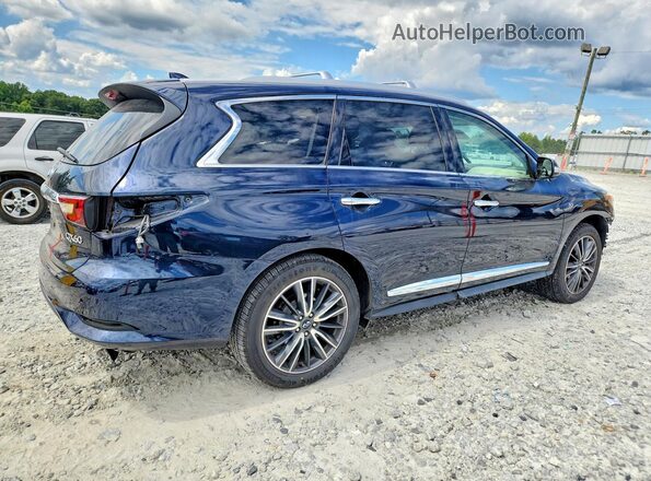 5N1DL0MN8LC546428 2020 INFINITI QX60 Blue Задня права чверть