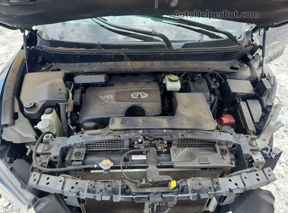 5N1DL0MN8LC546428 2020 INFINITI QX60 Blue Вид підкапотного простору