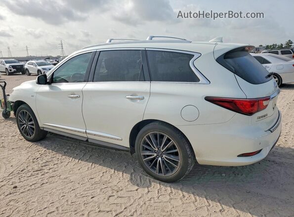 5N1DL0MN9HC514272 2017 INFINITI QX60 White Rear left