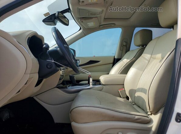 5N1DL0MN9HC514272 2017 INFINITI QX60 White Front interior view