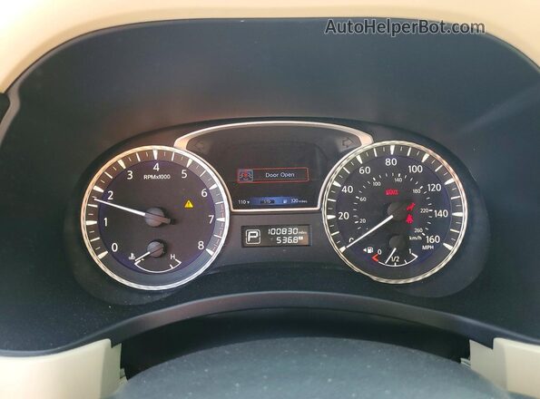 5N1DL0MN9HC514272 2017 INFINITI QX60 White Instrument cluster view