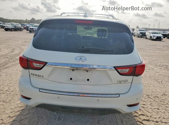 5N1DL0MN9HC514272 2017 INFINITI QX60 White Rear view