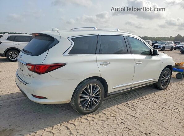 5N1DL0MN9HC514272 2017 INFINITI QX60 White Rear right