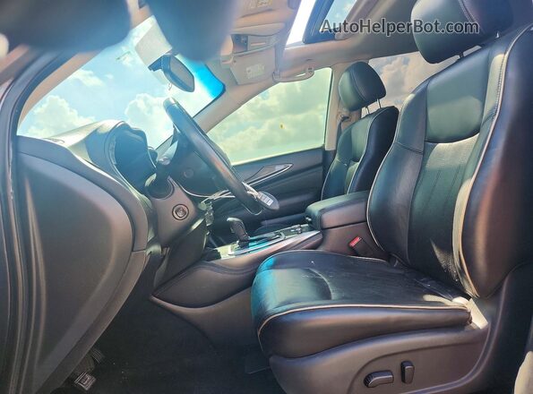 5N1DL0MN9JC515251 2018 INFINITI QX60 Серый Вид салона спереди