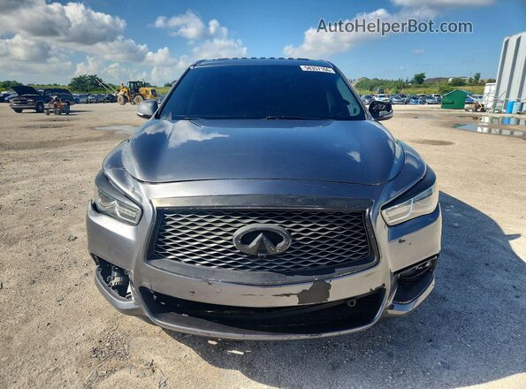 5N1DL0MN9JC515251 2018 INFINITI QX60 Серый Вид спереди