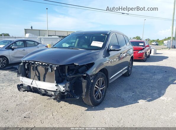 5N1DL0MN9KC534612 2019 INFINITI QX60 Gray Przód lewy