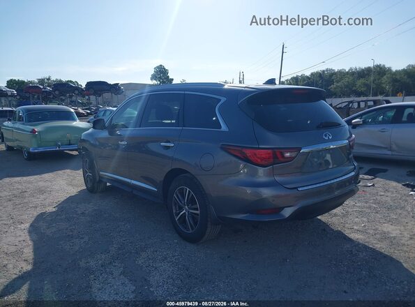 5N1DL0MN9KC534612 2019 INFINITI QX60 Gray Tył lewy