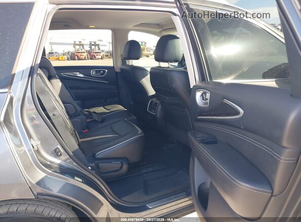 5N1DL0MN9KC534612 2019 INFINITI QX60 Gray Widok naklejki z numerem VIN