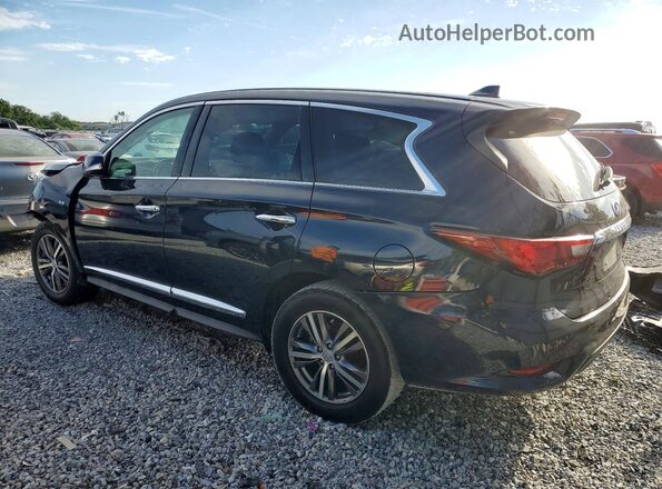 5N1DL0MN9LC519058 2020 INFINITI QX60 Синий Задняя левая четверть