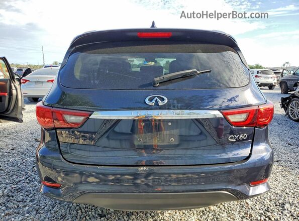 5N1DL0MN9LC519058 2020 INFINITI QX60 Синий Вид сзади