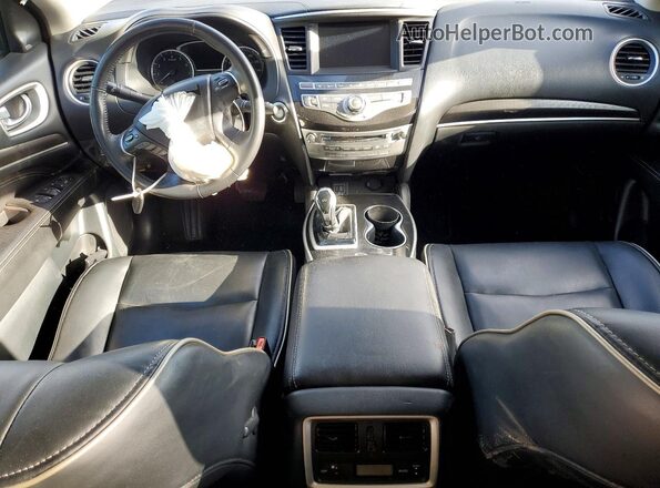 5N1DL0MN9LC519058 2020 INFINITI QX60 Синий Вид панели приборов