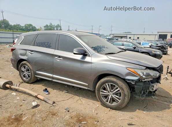 5N1DL0MN9LC525362 2020 INFINITI QX60 Gray Przód prawy