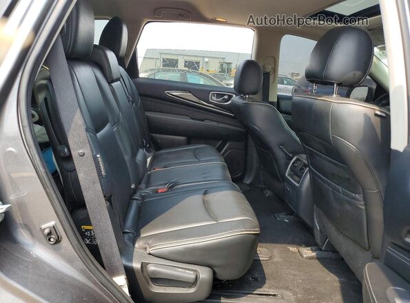 5N1DL0MN9LC525362 2020 INFINITI QX60 Gray Widok wnętrza z tyłu