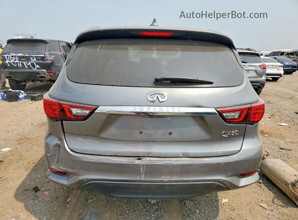 5N1DL0MN9LC525362 2020 INFINITI QX60 Gray Widok z tyłu