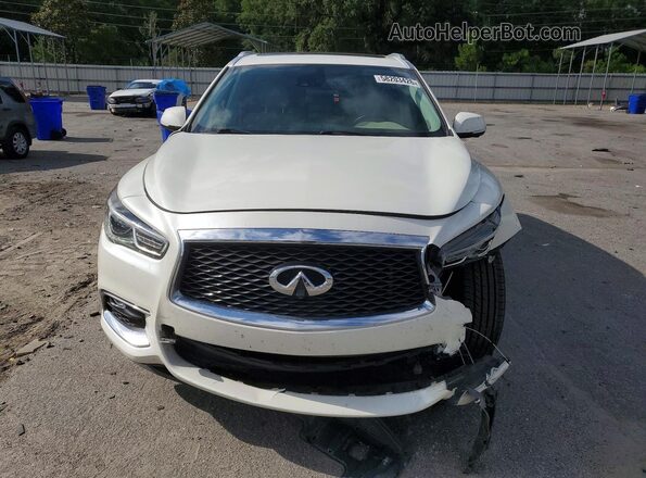 5N1DL0MN9LC542744 2020 INFINITI QX60 White Դիմացի տեսք