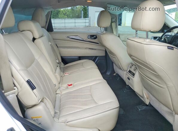 5N1DL0MN9LC542744 2020 INFINITI QX60 White Սալոնի հետևի տեսք