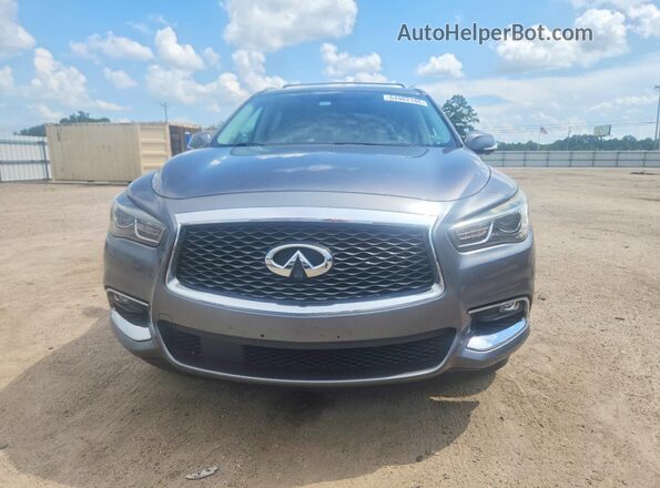 5N1DL0MNXHC506004 2017 INFINITI QX60 Gray Vista frontal