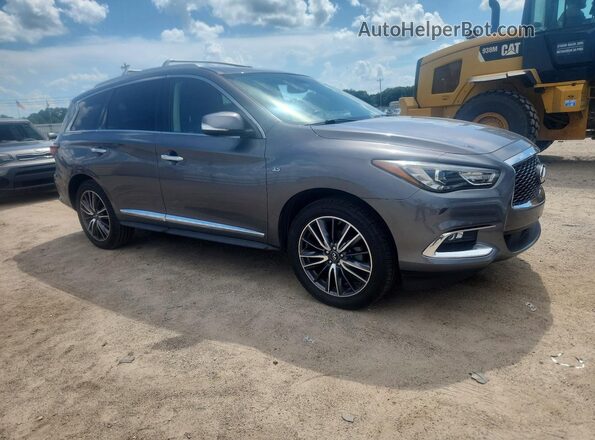 5N1DL0MNXHC506004 2017 INFINITI QX60 Gray Delantero derecho
