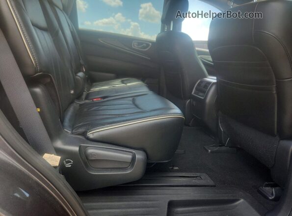 5N1DL0MNXHC506004 2017 INFINITI QX60 Gray Vista interior trasera
