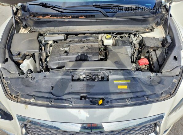 5N1DL0MNXHC542663 2017 INFINITI QX60 White Շարժիչի բաժամունքի տեսք
