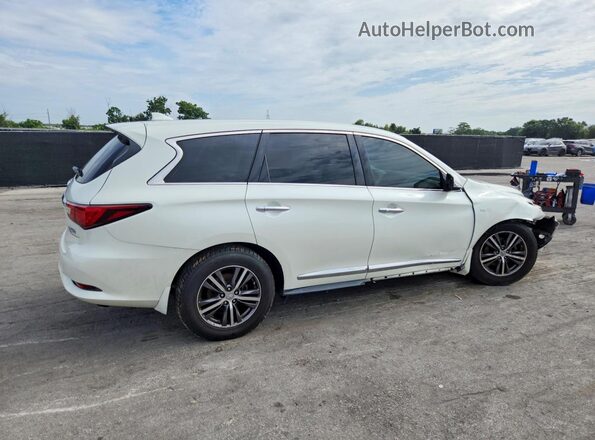 5N1DL0MNXHC542663 2017 INFINITI QX60 White Հետևի աջ