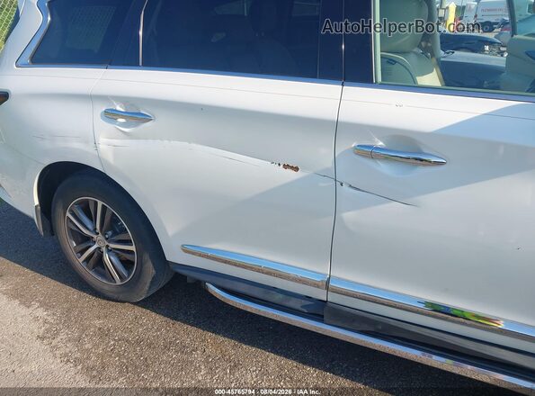 5N1DL0MNXHC547278 2017 INFINITI QX60 White წინა ხედი