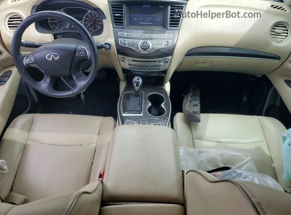 5N1DL0MNXKC500078 2019 INFINITI QX60 Blue Widok deski rozdzielczej
