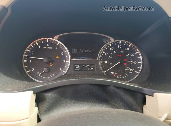 5N1DL0MNXKC500078 2019 INFINITI QX60 Blue Widok zestawu wskaźników