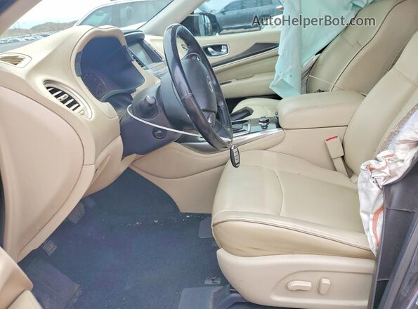 5N1DL0MNXKC500078 2019 INFINITI QX60 Blue Widok wnętrza z przodu