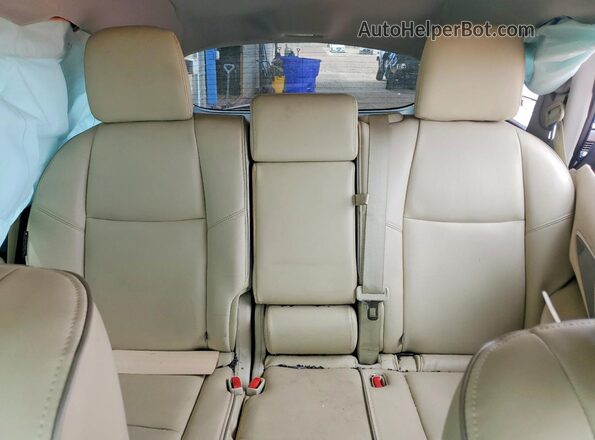 5N1DL0MNXKC500078 2019 INFINITI QX60 Blue Widok tylnych siedzeń