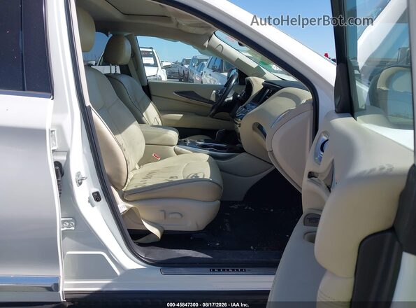 5N1DL0MNXKC504616 2019 INFINITI QX60 White Vista interior delantera