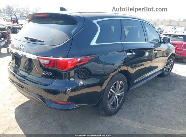 5N1DL0MNXKC533338 2019 INFINITI QX60 Black Trasero derecho