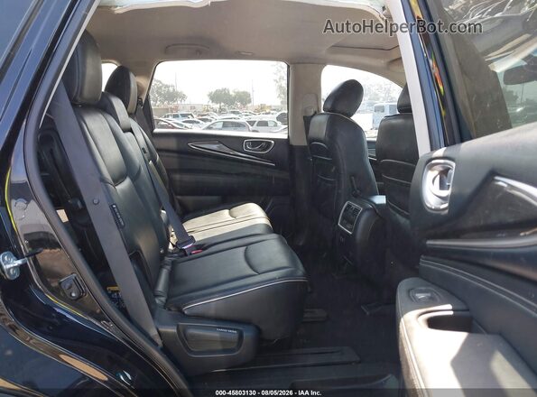 5N1DL0MNXKC533338 2019 INFINITI QX60 Black Vista de la etiqueta del VIN