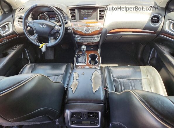 5N1DL0MNXKC556294 2019 INFINITI QX60 Gray Սարքավորումների վահանակի տեսք