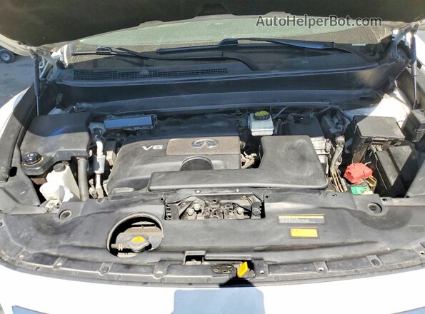 5N1DL0MNXLC522003 2020 INFINITI QX60 White Widok komory silnika