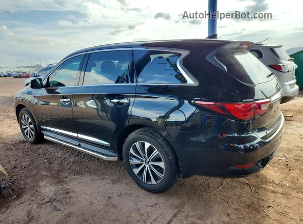 5N1DL0MNXLC522535 2020 INFINITI QX60 Black Հետևի ձախ