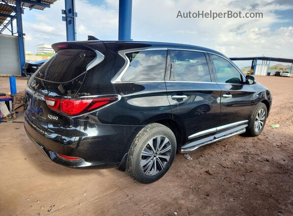 5N1DL0MNXLC522535 2020 INFINITI QX60 Black Հետևի աջ