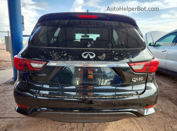 5N1DL0MNXLC522535 2020 INFINITI QX60 Black Հետևի տեսք