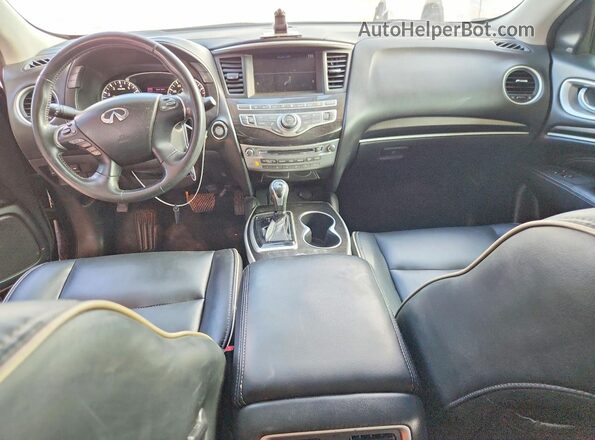 5N1DL0MNXLC522535 2020 INFINITI QX60 Black Առջևի վահանակի տեսք