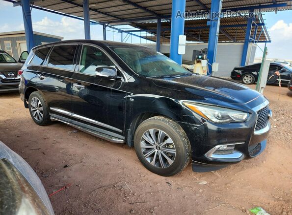5N1DL0MNXLC522535 2020 INFINITI QX60 Black Առջևի աջ